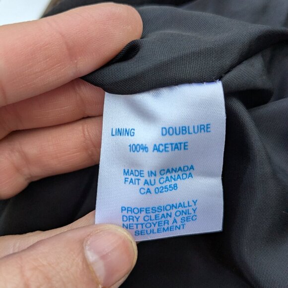 Vintage Danier Suede skirt - vtg size 16, modern 10 - Picture 7 of 7